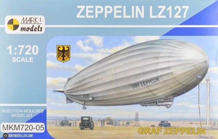 1:720 Zeppelin LZ127