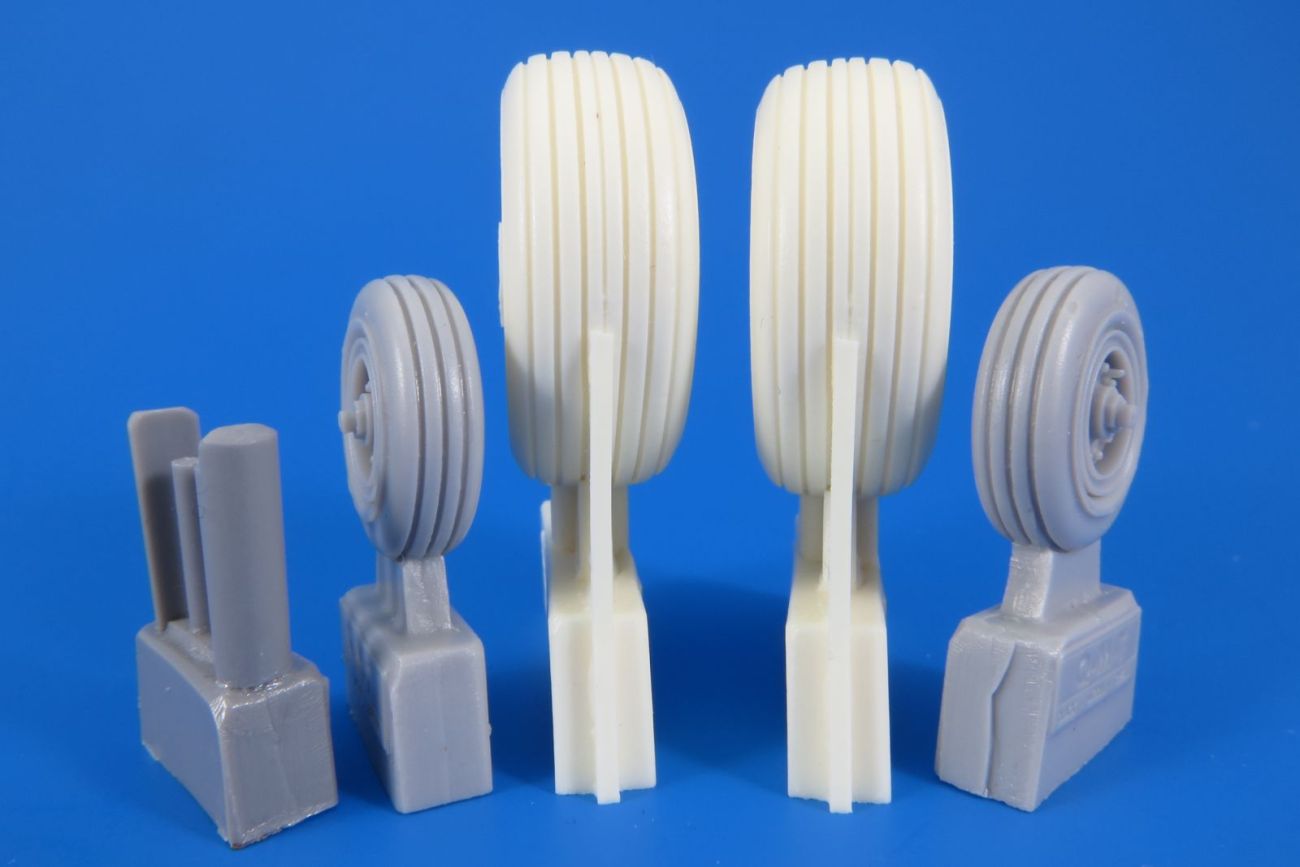 1:32 Not Weighted wheels for F-4C/D/E early