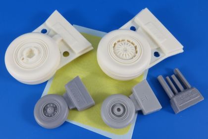 1:32 Not Weighted wheels for F-4C/D/E late