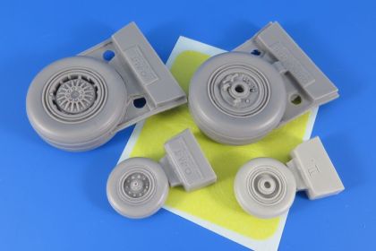 1:32 Not Weighted wheels F4-E/F/G, RF-4C/E late