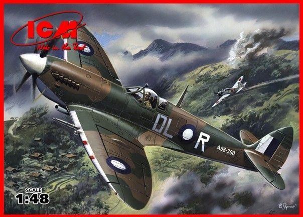 1:48 Spitfire Mk.VIII: WWII British Fighter