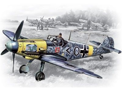 1:48 Bf 109F-2: WWII German Fighter