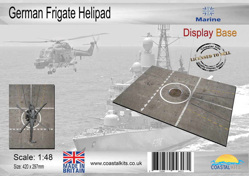 1:48 German Frigate Helipad