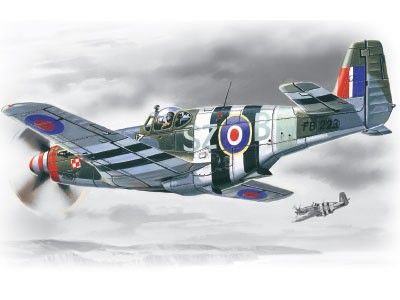 1:48 Mustang MK III WWII  RAF  fighter
