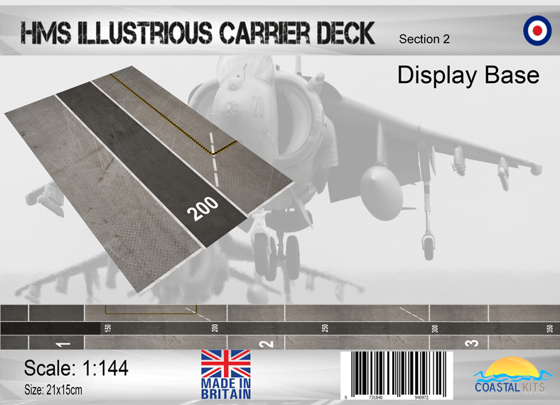1:144 HMS Illustrious Carrier Deck - Section 2