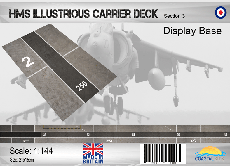 1:144 HMS Illustrious Carrier Deck - Section 3