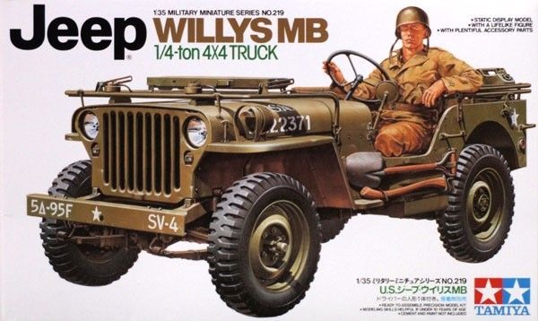 1:35 JEEP WILLYS MB.1/4TON 4X4 TRUCK