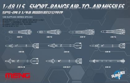 1:48 U.S. Short-Range Air-to-Air Missiles