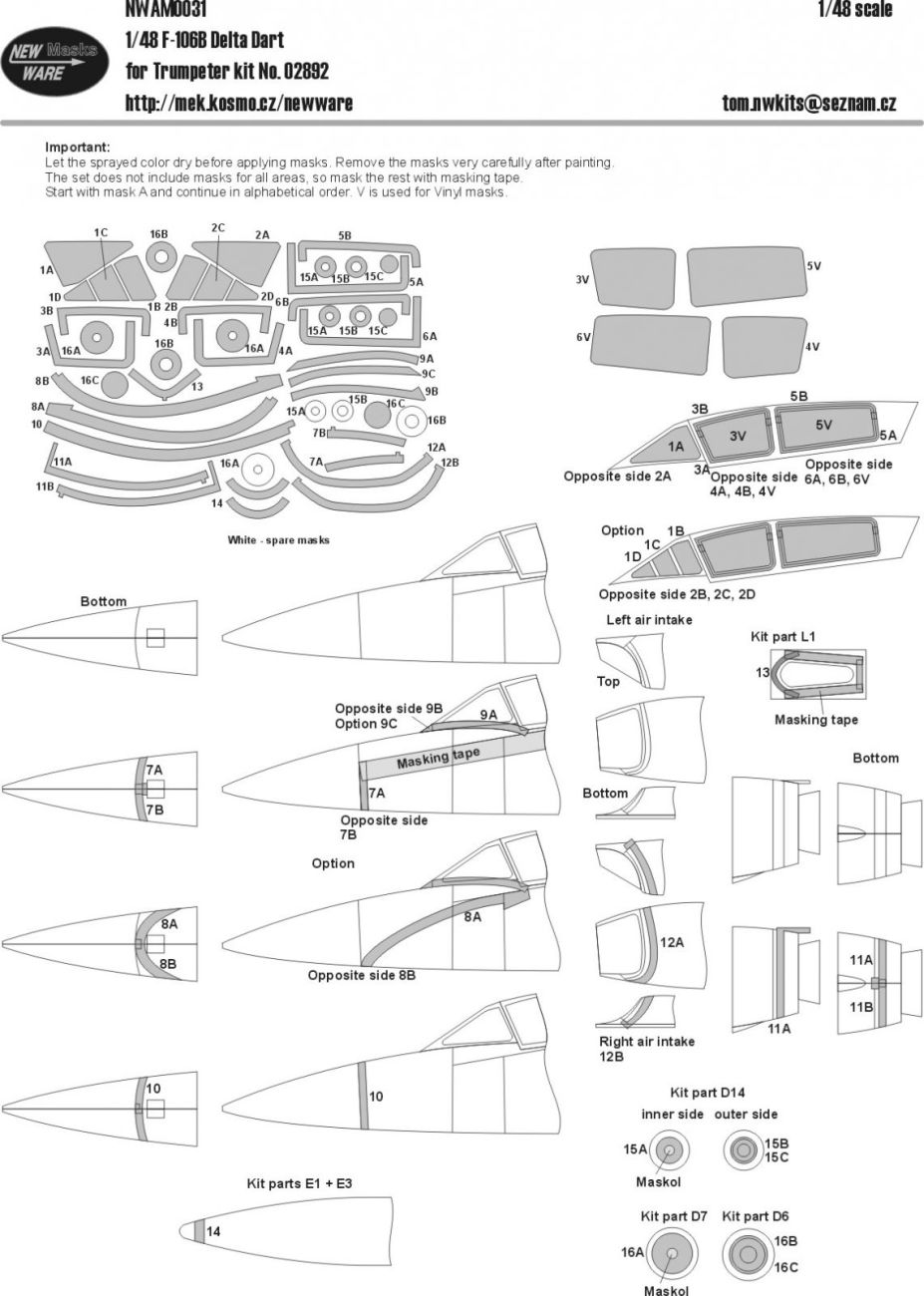 1:48 F-106B Delta Dart