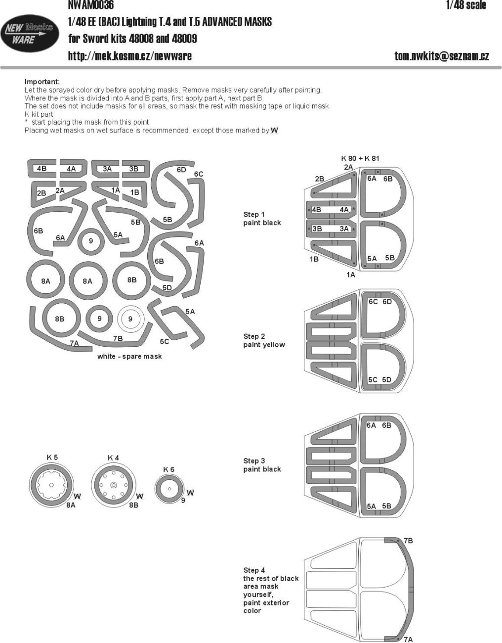 1:48 EE (BAC) Linghtning T.4 and T.5 ADVANCED MASKS