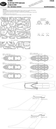 1:48 Yak-28P Firebar EXPERT kabuki masks