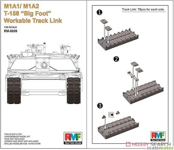 1:35 M1A1/M1A2 T-158 
