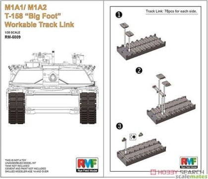 1:35 M1A1/M1A2 T-158 