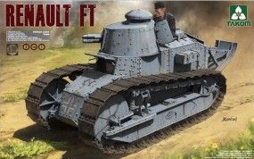 1:16 French Light Tank Renault FT-17 (3 in 1)