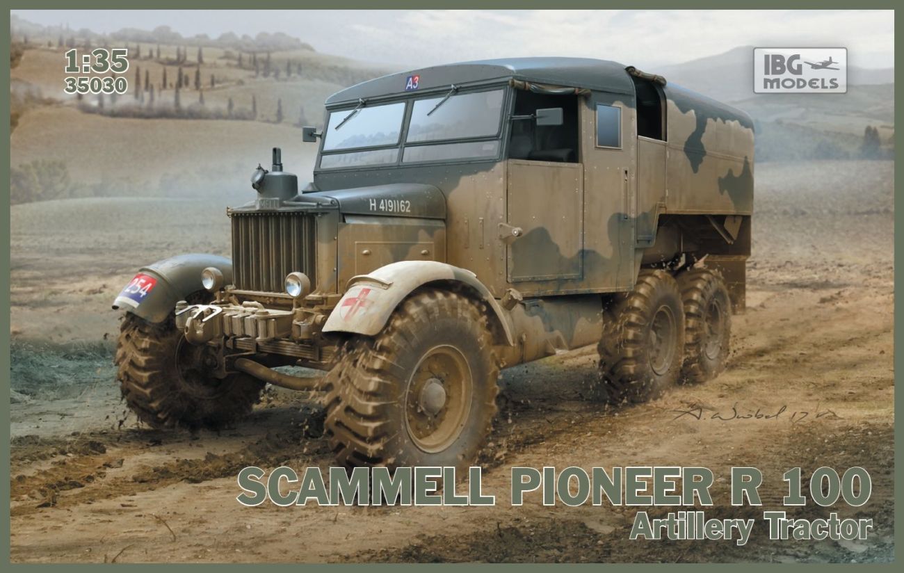 1:35 Scammell Pioneer R 100 Artillery Tractor