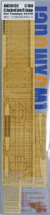 1:700 USS Navy Aircraft Carrier CV-3 Saratoga Wood Deck Seal