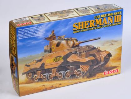 1:35 British Army Sherman III (early and initial VVS suspension)
