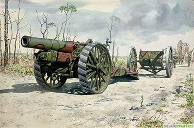 1:72 BL 8-inch howitzer Mk.VI