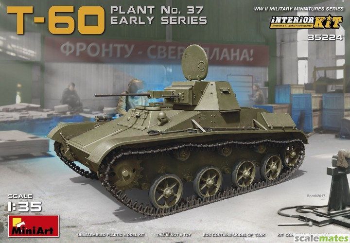 1:35 T-60 Plant No.37, early series
