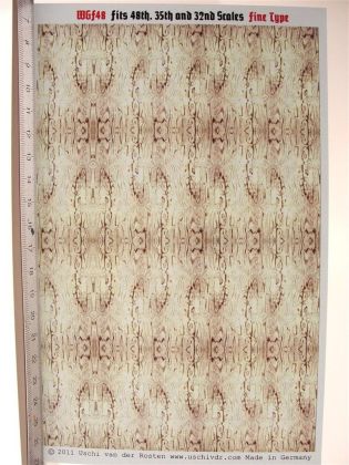 1:32/1:48 Woodgrain Decal Aircraft Fine