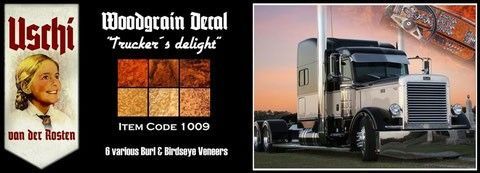 1:24/1:25 Wood Grain Decals 