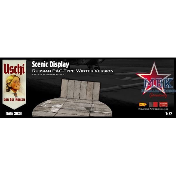 1:72 Russian PAG-Type Taxiway BLAST EDITION-Circular-Winter