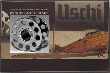 45m x .003mm Rigging Bobbin Fine Uschi van der Rosten