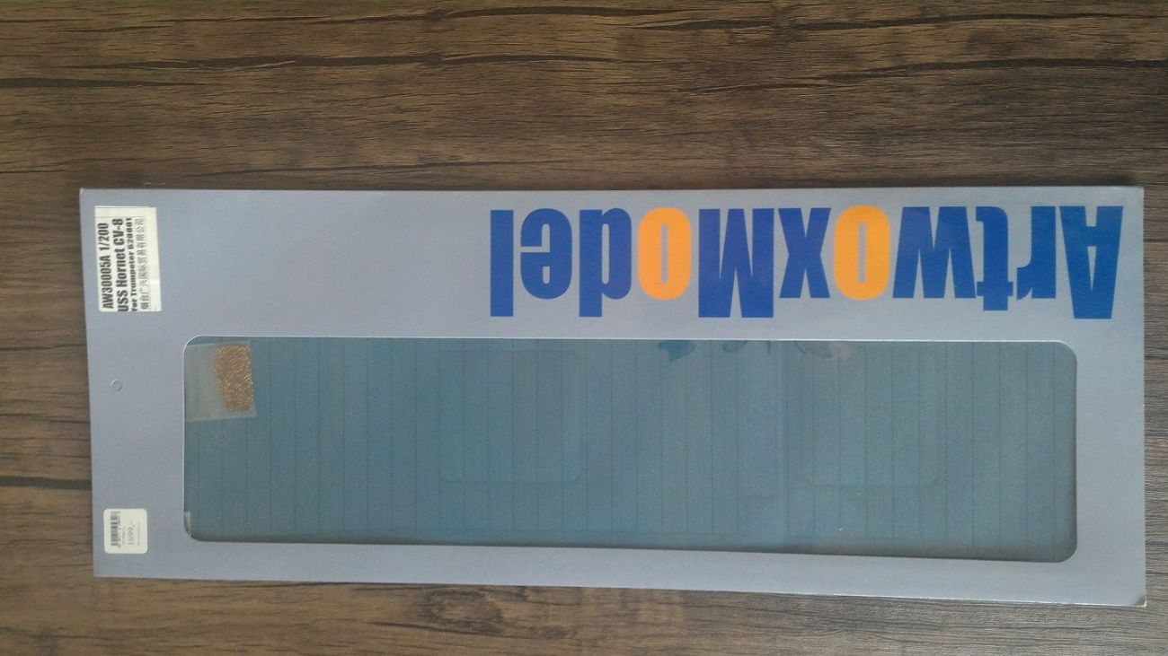 1:200 USS Hornet CV-8 Wooden Deck Set (Blue Deck) for Trumpeter kit 62001