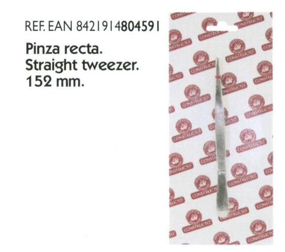 Model tweezers straight