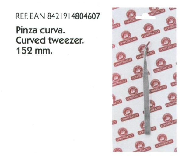 Modeling tweezers curved