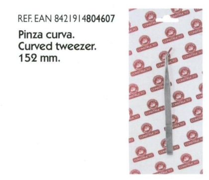 Modeling tweezers curved