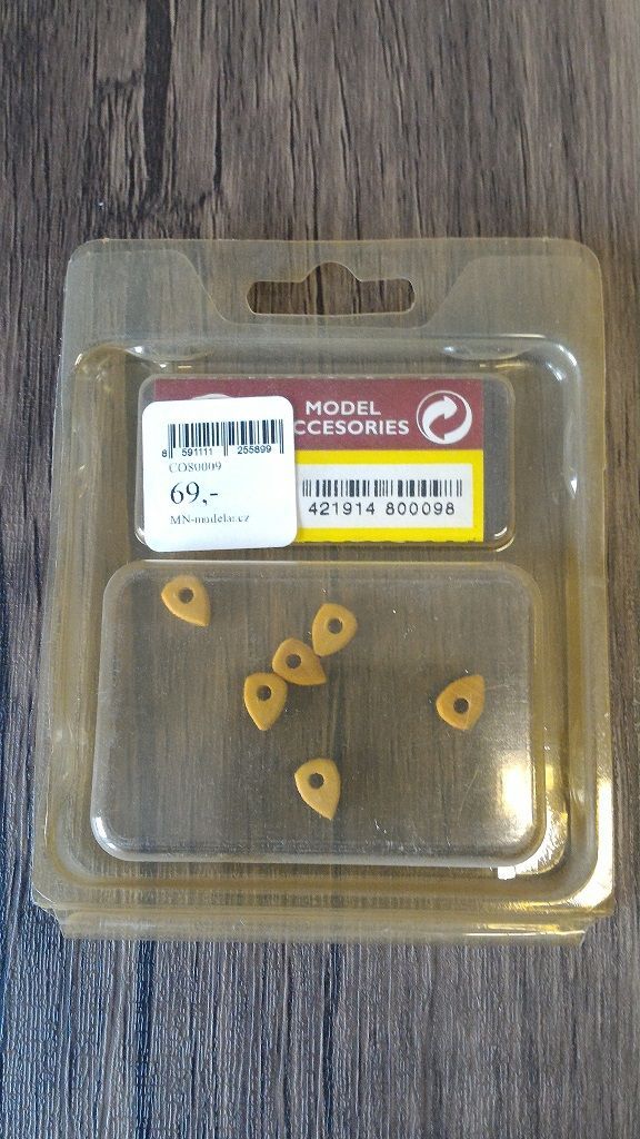 7mm Single Rigging Dead Blocks (6)