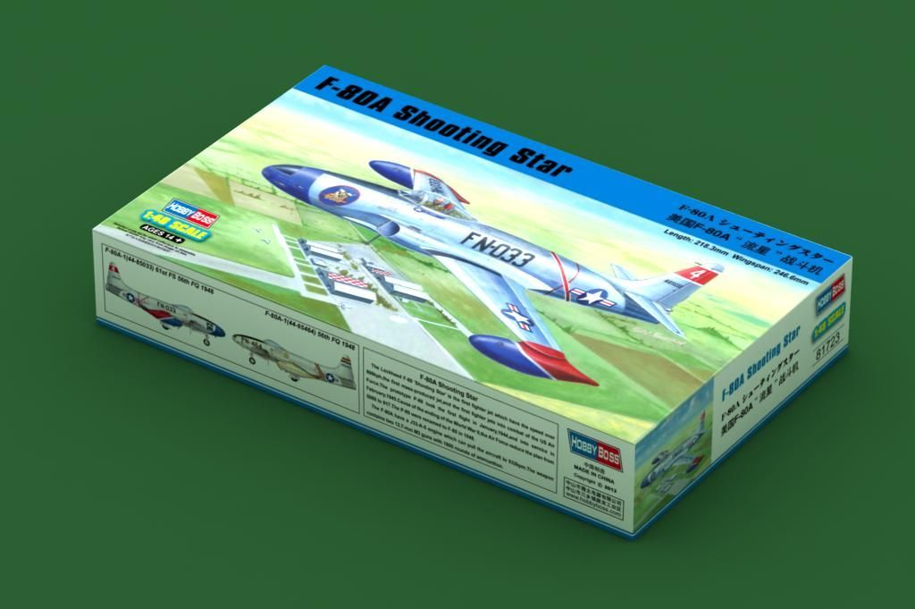 1:48 F-80A Shooting Star fighter