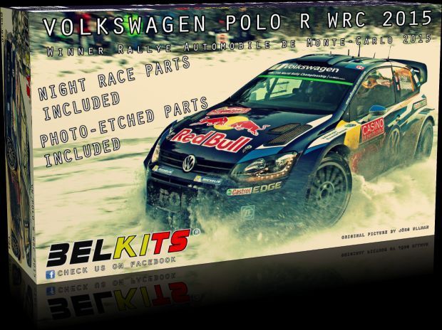 1:24 Volkswagen Polo R WRC 2015 Winner Rallye Automobile de Monte-Carlo 2015