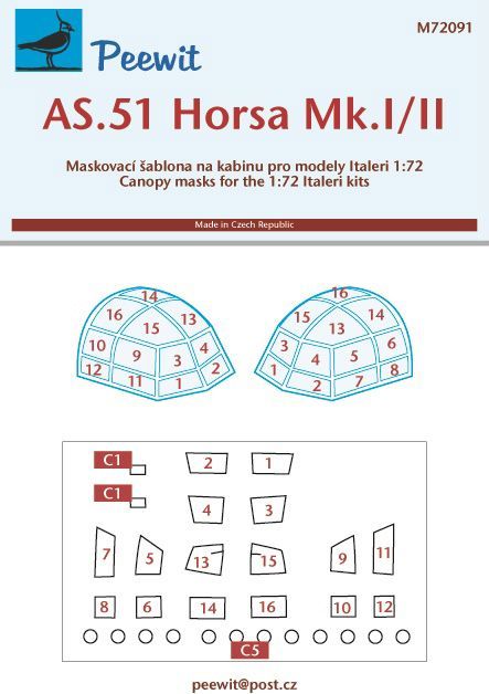 1:72 AS.51 Horsa Mk.I/II - pro modely Italeri
