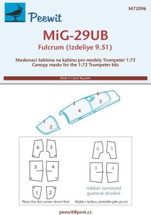 1:72  MiG-29UB - pro modely Trumpeter