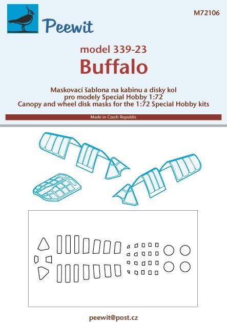 1:72 Buffalo 339-23- pro modely Special Hobby