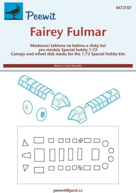 1:72 Fulmar - pro modely Special Hobby
