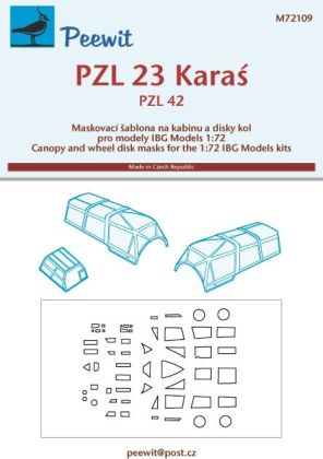 1:72 PZL 23 Karaś - pro modely IBG Models