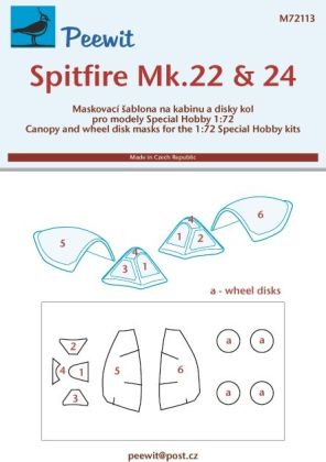 1:72 Spitfire Mk.22 & 24 - pro modely Special Hobby