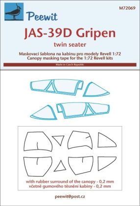 1:72  JAS-39D Gripen - pro modely Revell