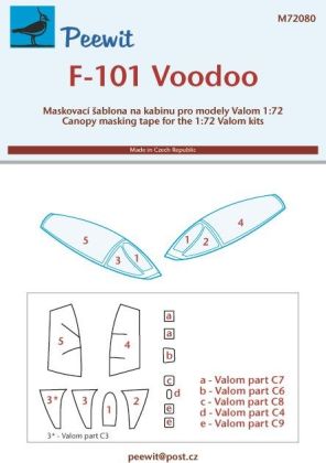 1:72 F-101 Voodoo - pro modely Valom