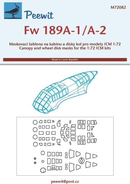 1:72 Fw-189 A-1/A-2 - pro modely ICM