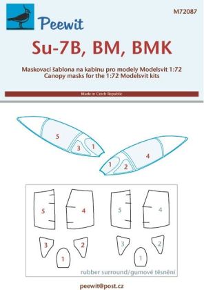 1:72 Su-7B, BM, BMK - pro modely Modelsvit