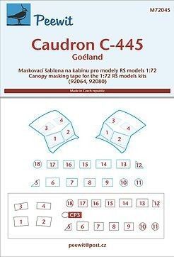 1:72 Caudron C-445 Goéland - pro modely RS models