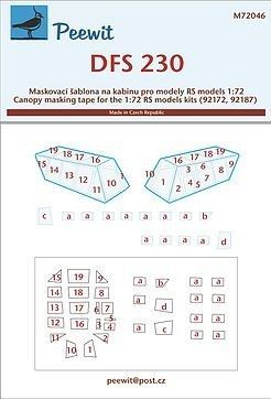 1:72 DFS 230 - pro modely RS models