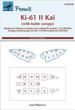 1:72 Ki-61 II Kai - pro modely RS models