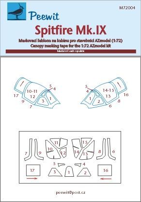 1:72 Spitfire Mk.IX - pro modely AZ model