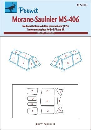 1:72 Morane-Saulnier MS-406 - pro modely Azur