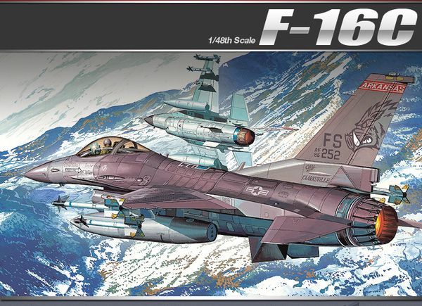 1:48 F-16C Fighting Falcon 'Flying Razorbacks'